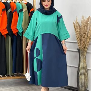 پیراهن رویه دار ریتا - کد 117
