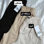 شلوار بگ لینن - کد 122