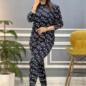 ست بلوز و شلوار مخمل آوا – کد 43