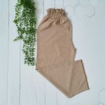 شلوار نخی تابستانه مارک مادوک رنگ شکلاتی