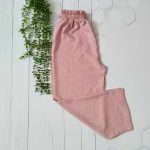 شلوار نخی تابستانه مارک مادوک رنگ کالباسی